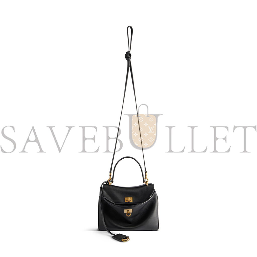 BALENCIAGA RODEO MINI TOTE GOLD HARDWARE (22.8*9.9*8.3cm)